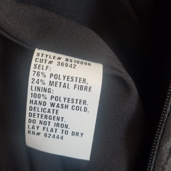 Textured Nicole Miller Midi Dress NEW (Size 10) - Picture 6 of 6